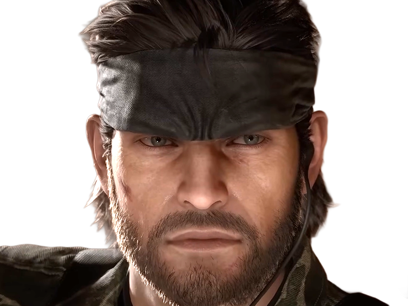 naked snake big boss jack metal gear solid mgs 3 delta jeu homme yeuxbleus cheveuxbruns