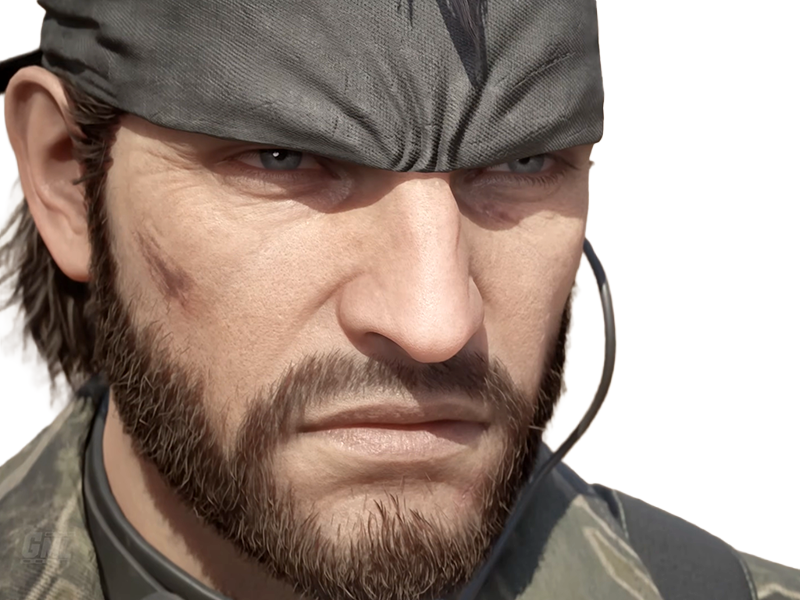 naked snake big boss jack metal gear solid mgs 3 delta jeu homme yeuxbleus cheveuxbruns