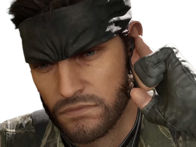 naked snake big boss jack metal gear solid mgs 3 delta jeu homme yeuxbleus cheveuxbruns