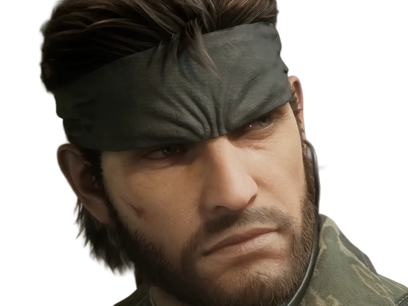 naked snake big boss jack metal gear solid mgs 3 delta jeu homme yeuxbleus cheveuxbruns