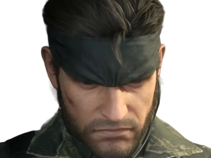 naked snake big boss jack metal gear solid mgs 3 delta jeu homme yeuxbleus cheveuxbruns