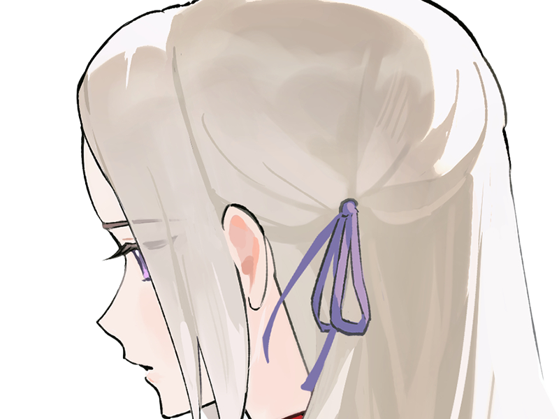 edelgard von hresvelg edel fire emblem three houses fe3h aigles jais moupe profil calme melancolique