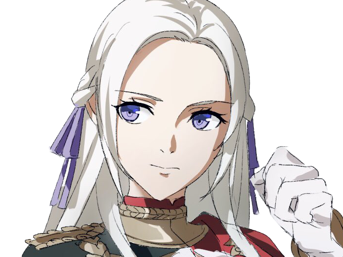 edelgard von hresvelg edel fire emblem three houses fe3h aigles jais moupe determinee confiante assuree