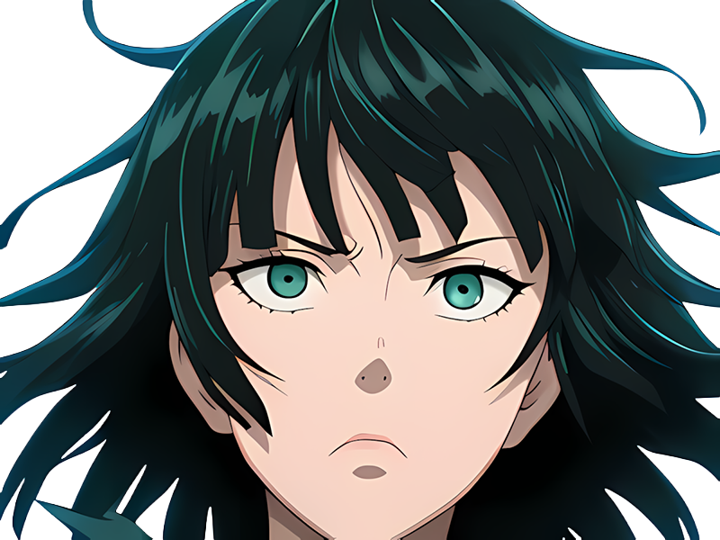 Sticker moupe miya fubuki opm one punch man manga anime waifu roxane blizzard infernal par Dark-63