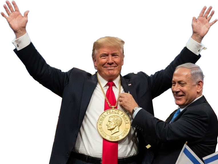 trump prix nobel israel gaza medaille palestine netanyahou