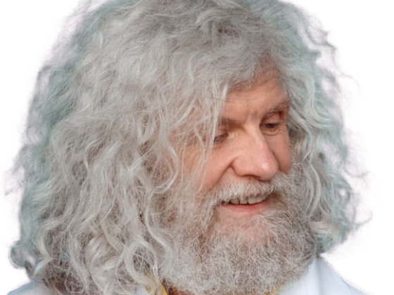 savant scientifique medecin inventeur professeur prof fou blouse homme vieux age sansnom librededroit cheveuxgris yeuxbleus