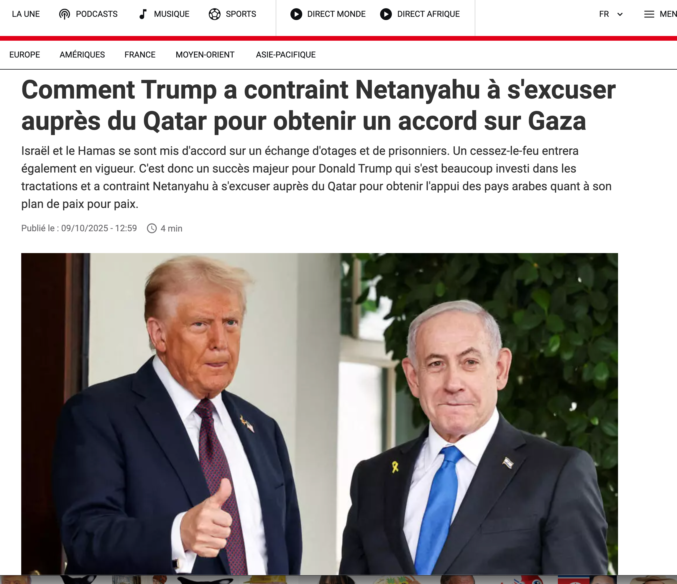 usa donut qatar netanyahu gaza accord trump