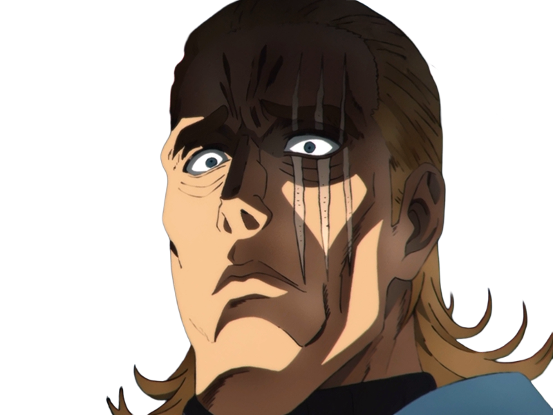 king heros one punch man opm balafre geek otaku cheveuxblonds yeuxbleus manga anime classe s