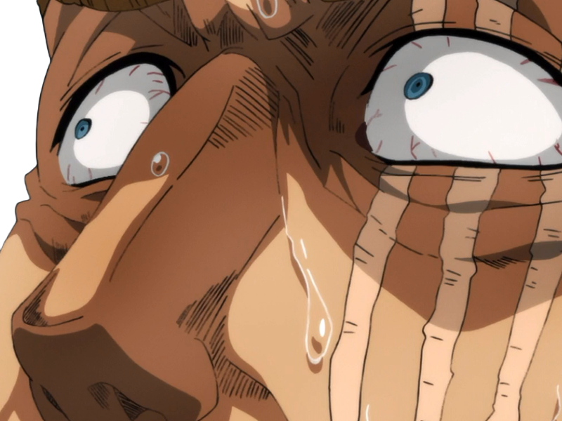 king heros one punch man opm balafre geek otaku cheveuxblonds yeuxbleus manga anime classe s