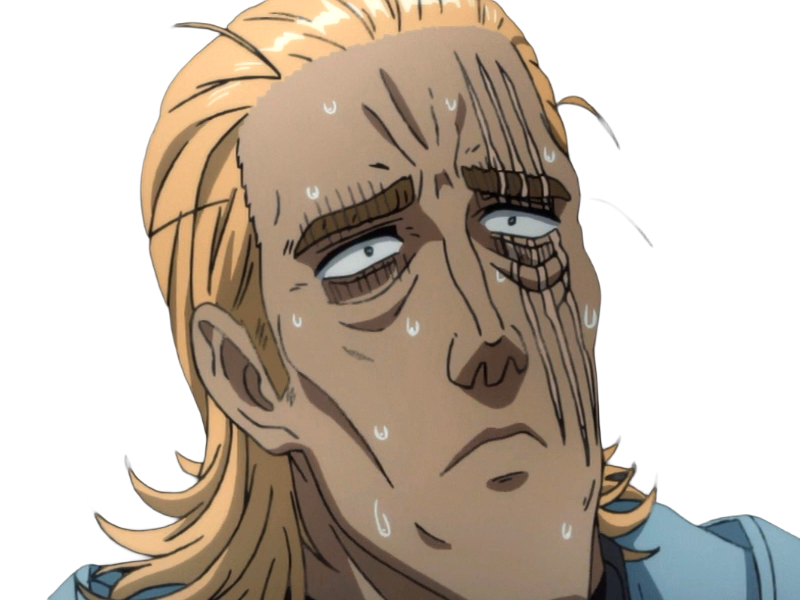 king heros one punch man opm balafre geek otaku cheveuxblonds yeuxbleus manga anime classe s