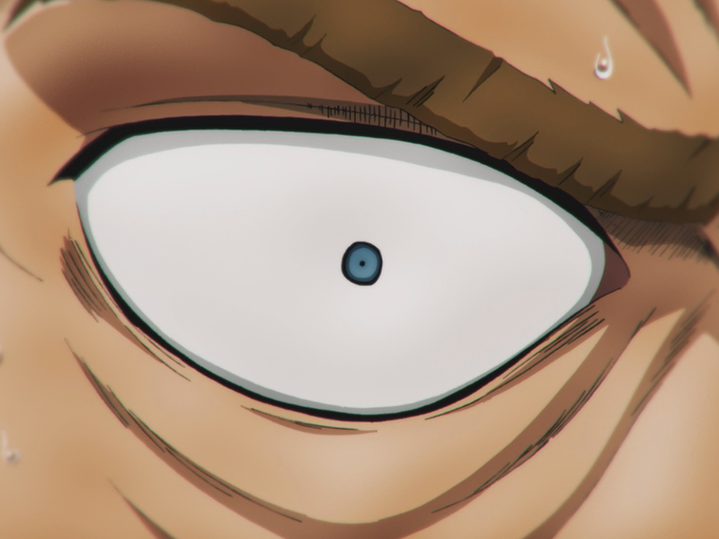 king heros one punch man opm balafre geek otaku cheveuxblonds yeuxbleus manga anime classe s