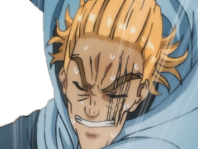 king heros one punch man opm balafre geek otaku cheveuxblonds yeuxbleus manga anime classe s