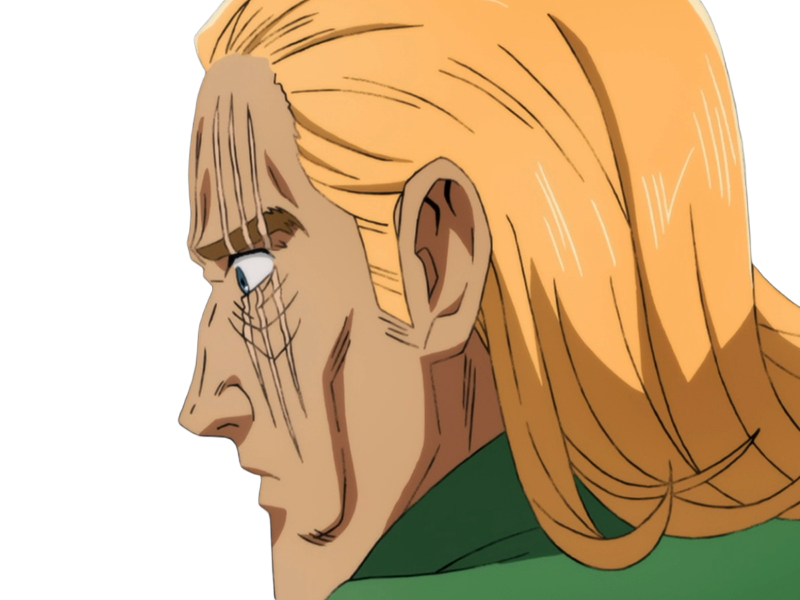 king heros one punch man opm balafre geek otaku cheveuxblonds yeuxbleus manga anime classe s