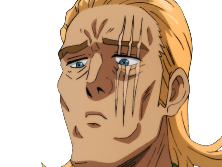 king heros one punch man opm balafre geek otaku cheveuxblonds yeuxbleus manga anime classe s