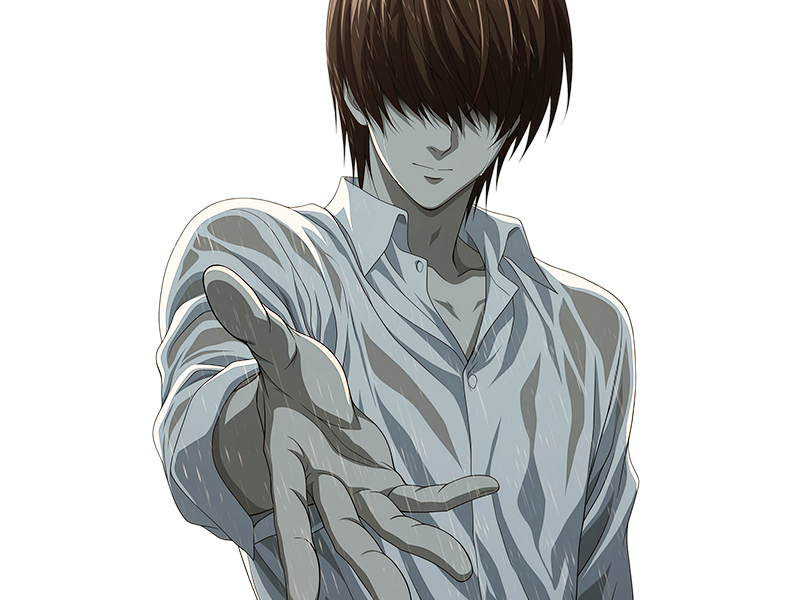 light yagami kira asashi deuxieme l l-kira homme etudiant policier death note manga anime