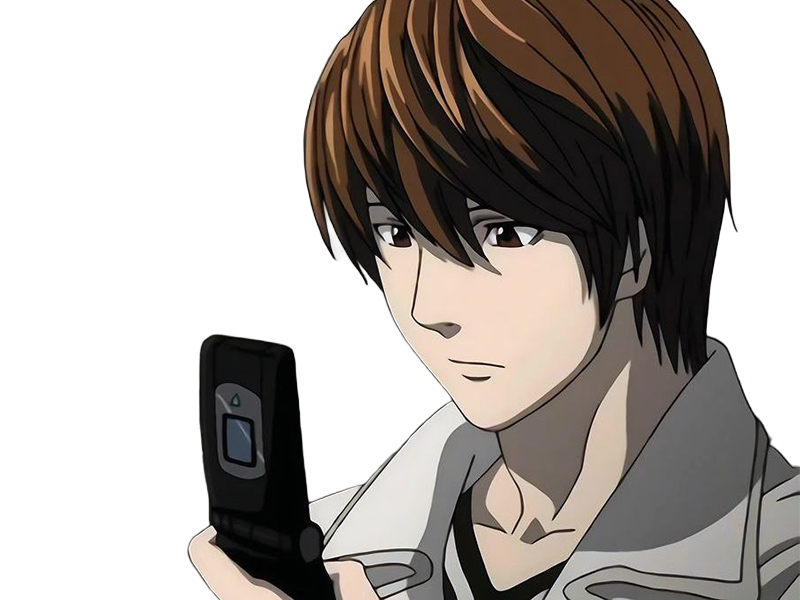 light yagami kira asashi deuxieme l l-kira homme etudiant policier death note manga anime
