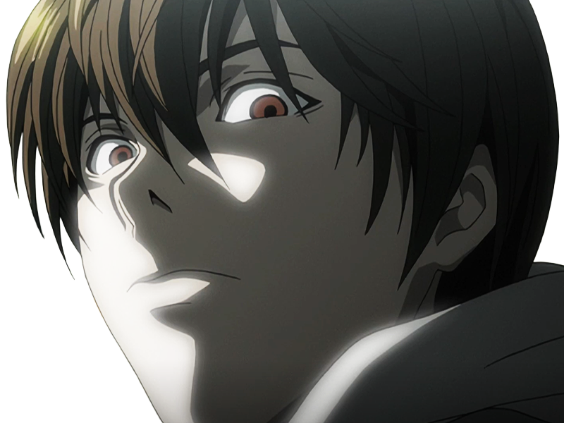 light yagami kira asashi deuxieme l l-kira homme etudiant policier death note manga anime