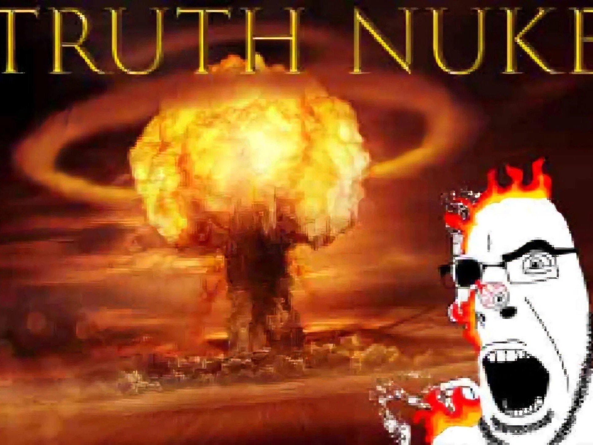truth nuke verite wojak soyjak destruction nucleaire soja soy normie