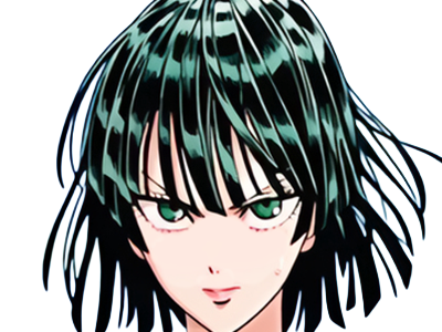 Sticker moupe miya fubuki opm one punch man manga anime waifu roxane blizzard infernal par Dark-63