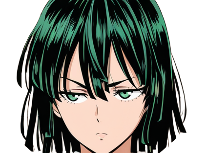 Sticker moupe miya fubuki opm one punch man manga anime waifu roxane blizzard infernal par Dark-63