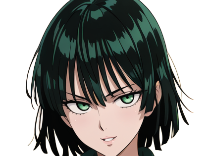 Sticker moupe miya fubuki opm one punch man manga anime waifu roxane blizzard infernal par Dark-63