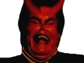 jesus diable rire