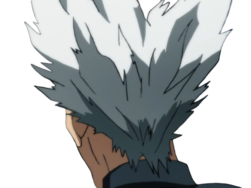 garoh garou garo monstre humain one punch man opm anime manga art martiaux cheveux-blancs yeux-jaunes
