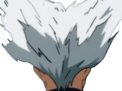 garoh garou garo monstre humain one punch man opm anime manga art martiaux cheveux-blancs yeux-jaunes