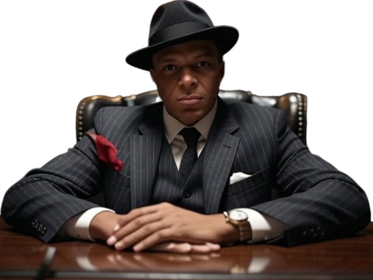 kylian mbappe mafieu maffieu mafieux maffieux mafia mafioso parrain pegre chapeau