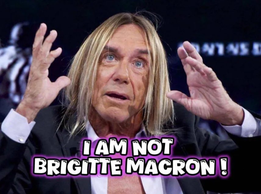 brigitte macron leak iggy pop reup