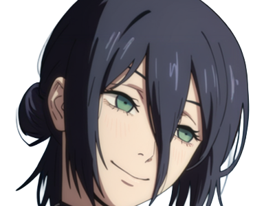 reze lady hybride femme manga anime chainsaw man chainsawman yeux-verts cheveux-violets