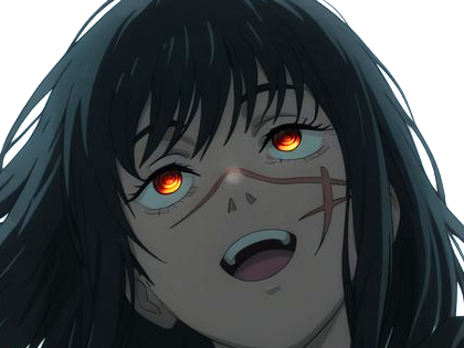 yoru asa mitaka chainsaw man waifu anime manga possedee fille femme cheveux-noirs yeux-rouges