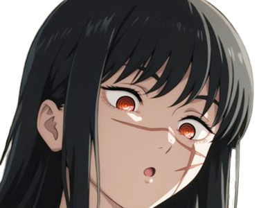 yoru asa mitaka chainsaw man waifu anime manga possedee fille femme cheveux-noirs yeux-rouges