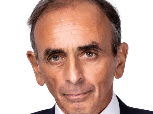 eric zemmour le-z journaliste ecrivain homme politique francais extreme droite patriote sexagenaire soixantenaire cheveux-gris yeux-vert-gris