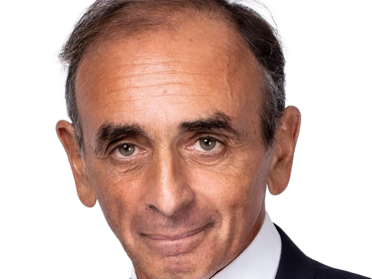 eric zemmour le-z journaliste ecrivain homme politique francais extreme droite patriote sexagenaire soixantenaire cheveux-gris yeux-vert-gris