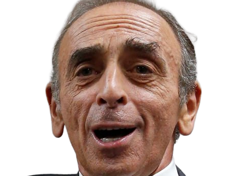 eric zemmour le-z journaliste ecrivain homme politique francais extreme droite patriote sexagenaire soixantenaire cheveux-gris yeux-vert-gris