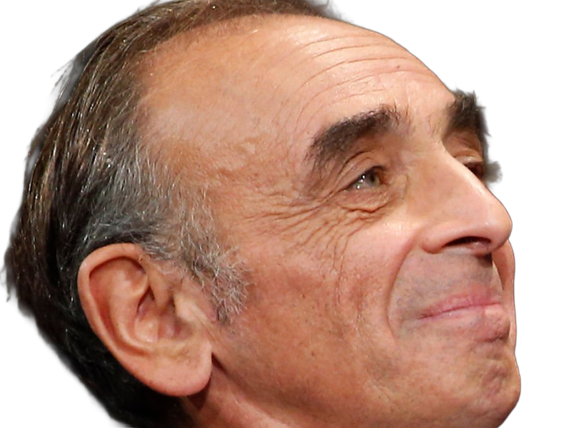 eric zemmour le-z journaliste ecrivain homme politique francais extreme droite patriote sexagenaire soixantenaire cheveux-gris yeux-vert-gris