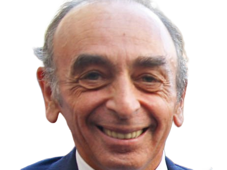 eric zemmour le-z journaliste ecrivain homme politique francais extreme droite patriote sexagenaire soixantenaire cheveux-gris yeux-vert-gris