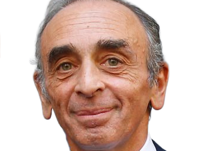 eric zemmour le-z journaliste ecrivain homme politique francais extreme droite patriote sexagenaire soixantenaire cheveux-gris yeux-vert-gris