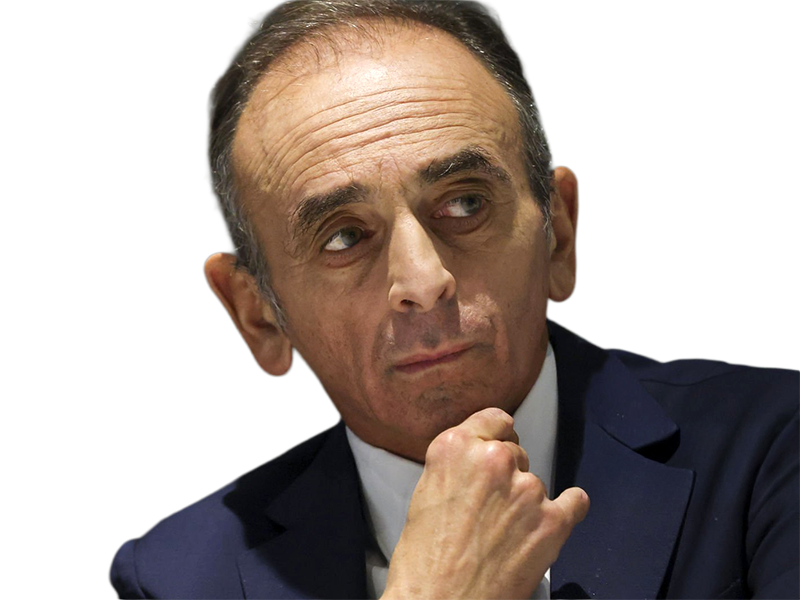 eric zemmour le-z journaliste ecrivain homme politique francais extreme droite patriote sexagenaire soixantenaire cheveux-gris yeux-vert-gris