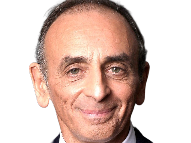 eric zemmour le-z journaliste ecrivain homme politique francais extreme droite patriote sexagenaire soixantenaire cheveux-gris yeux-vert-gris