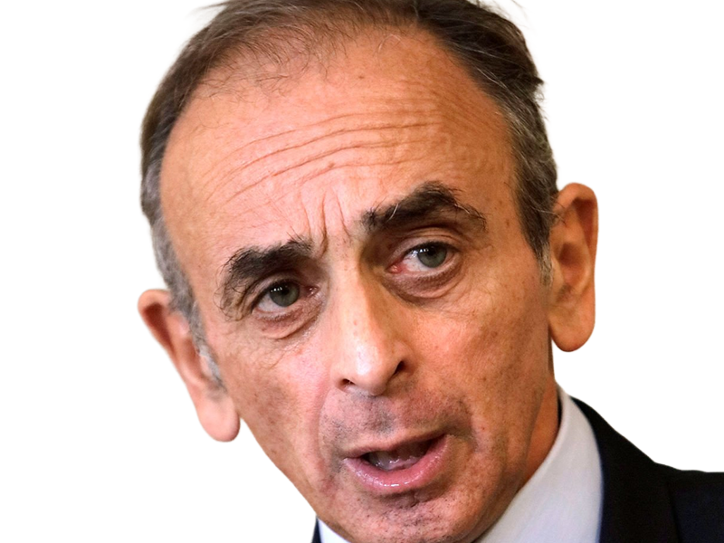 eric zemmour le-z journaliste ecrivain homme politique francais extreme droite patriote sexagenaire soixantenaire cheveux-gris yeux-vert-gris