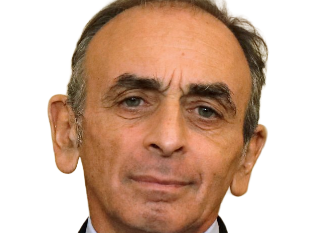 eric zemmour le-z journaliste ecrivain homme politique francais extreme droite patriote sexagenaire soixantenaire cheveux-gris yeux-vert-gris