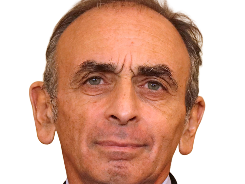 eric zemmour le-z journaliste ecrivain homme politique francais extreme droite patriote sexagenaire soixantenaire cheveux-gris yeux-vert-gris