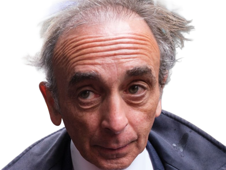 eric zemmour le-z journaliste ecrivain homme politique francais extreme droite patriote sexagenaire soixantenaire cheveux-gris yeux-vert-gris