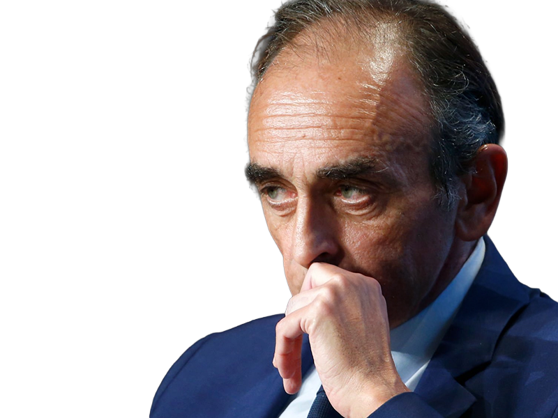 eric zemmour le-z journaliste ecrivain homme politique francais extreme droite patriote sexagenaire soixantenaire cheveux-gris yeux-vert-gris