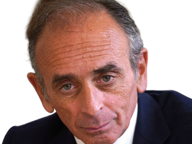eric zemmour le-z journaliste ecrivain homme politique francais extreme droite patriote sexagenaire soixantenaire cheveux-gris yeux-vert-gris