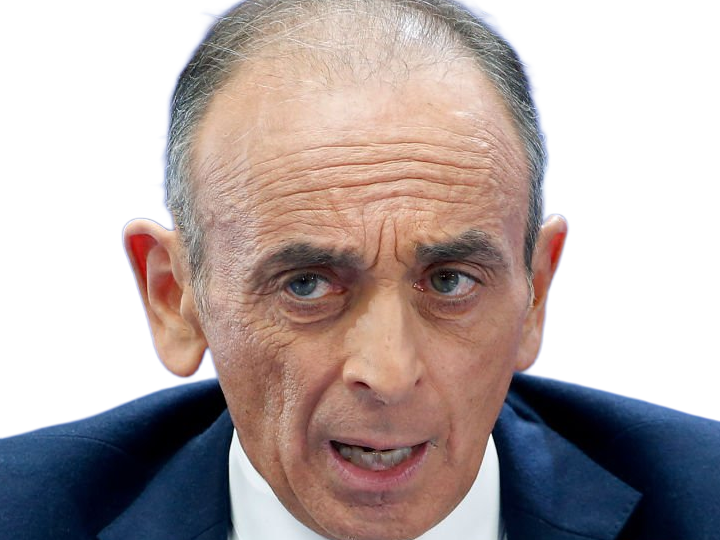 eric zemmour le-z journaliste ecrivain homme politique francais extreme droite patriote sexagenaire soixantenaire cheveux-gris yeux-vert-gris