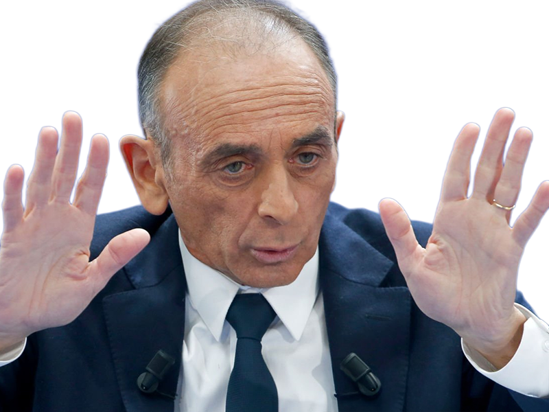 eric zemmour le-z journaliste ecrivain homme politique francais extreme droite patriote sexagenaire soixantenaire cheveux-gris yeux-vert-gris