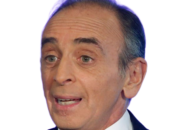 eric zemmour le-z journaliste ecrivain homme politique francais extreme droite patriote sexagenaire soixantenaire cheveux-gris yeux-vert-gris